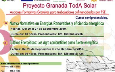 Acciones formativas gratuitas en el ámbito de las energías renovables