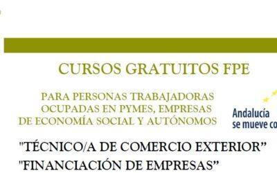 Ampliado el plazo para los Cursos de Técnico/a de Comercio Exterior y Financiación de Empresas