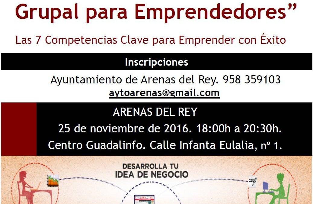 Arenas del Rey acoge un nuevo seminario de motivación para emprendedores