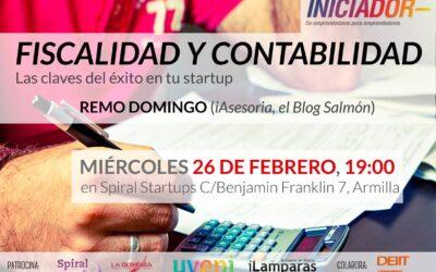 Iniciador Granada Febrero “Fiscalidad y Contabilidad: Las claves del éxito en tu startup”