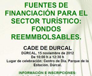Jornada  “ Fuentes de financiación para el sector turístico”