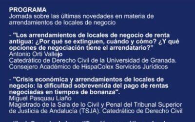 Jornada sobre las últimas novedades en arrendamientos de locales de negocio