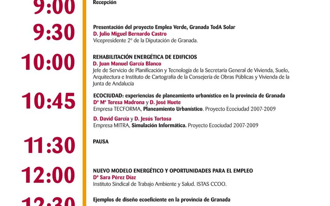 Jornada Urbanismo Sostenible: Retos y oportunidades del sector de la construcción
