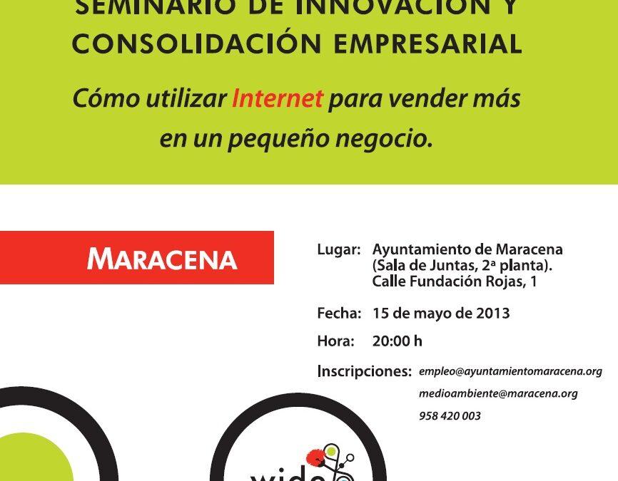Seminario «Cómo utilizar Internet para incrementar las ventas en un pequeño negocio» en Maracena
