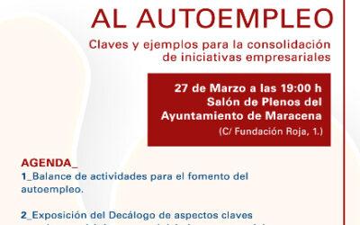 Seminario de Claves para la Consolidación Empresarial en Maracena el jueves 27 de marzo