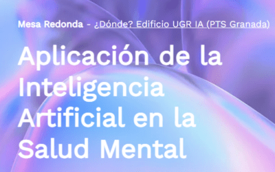 Mesa Redonda sobre la aplicación de la Inteligencia Artificial en la Salud Mental el 27 de abril