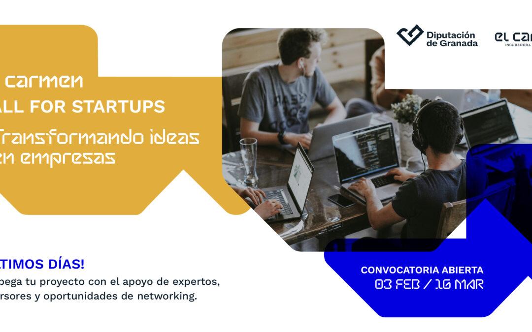 ⚡️ ¡Todavía estás a tiempo de unirte a la incubadora de empresas El Carmen!