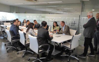 Delegación empresarial china visita el CIE de la Diputación de Granada para conocer el catálogo de suelo industrial de la provincia